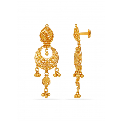 Heritage Glow Chandballi Earrings