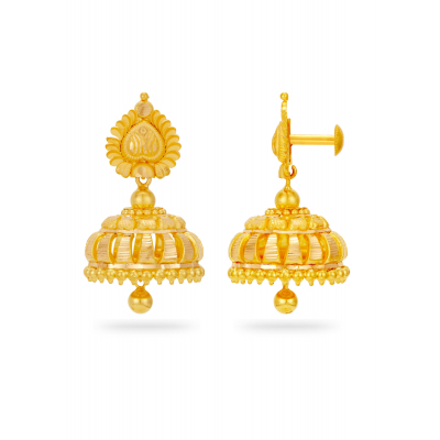 Pillar Inspired Timeless Jhumkas