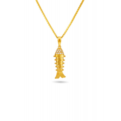 Ocean's Gift Fish Pendant