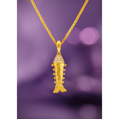 Ocean's Gift Fish Pendant