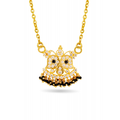 Heritage Mango Design Blackbead Pendant