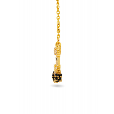 Heritage Mango Design Blackbead Pendant