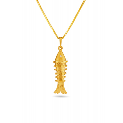 Aquatic Harmony Fish Pendant