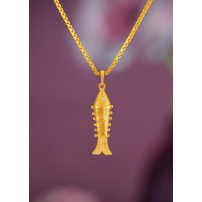 Aquatic Harmony Fish Pendant