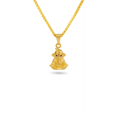 Framed Ganesh Adorned Pendant
