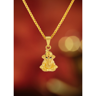 Framed Ganesh Adorned Pendant