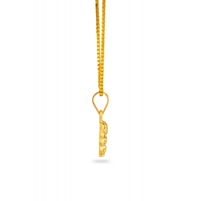 Embossed Hanuman Handmade Pendant