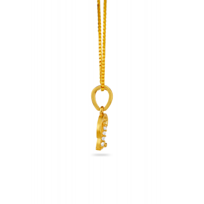 Alphabet "R" Inspired Fancy Pendant