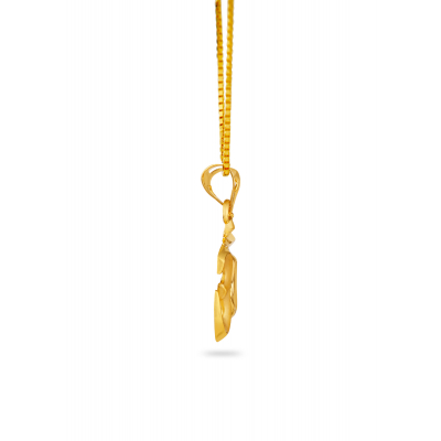 Om Symbol Casting Pendant with Matte Finish