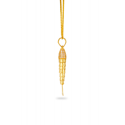 Semi-Handmade Fish Motif Pendant