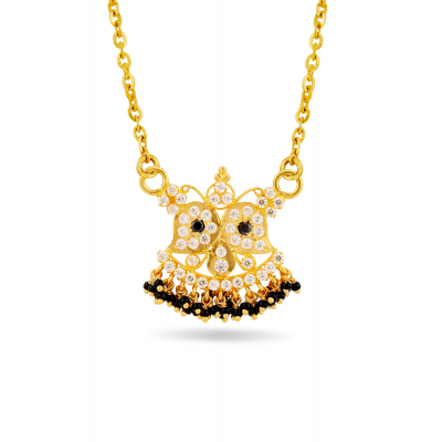 Heritage Mango Design Blackbead Pendant