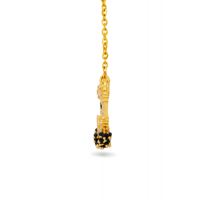 Heritage Mango Design Blackbead Pendant