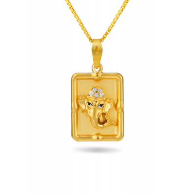 Ganesh Crowned Pendant