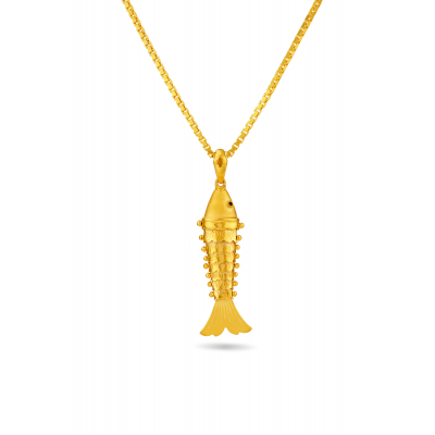 Serene Fish Pendant