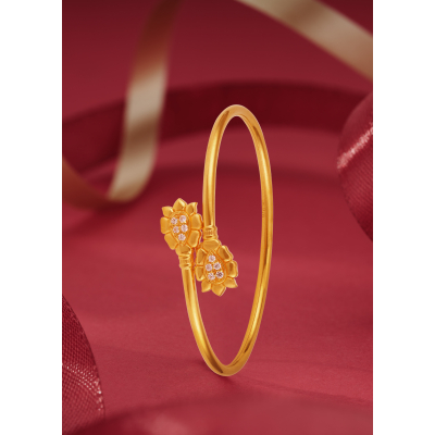 Gleaming Tube Delight Bangle