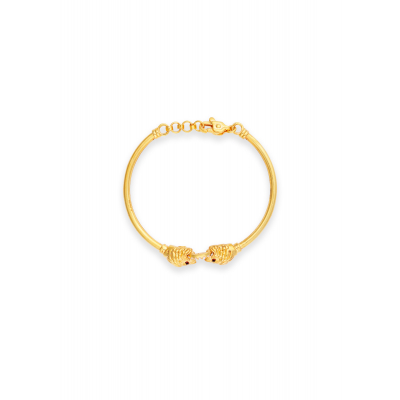 Graceful Lion Baby Casting Oval Bracelet