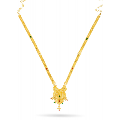Laxmi Face Pota Necklace