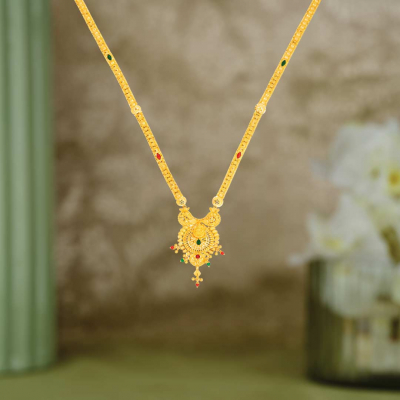Laxmi Face Pota Necklace