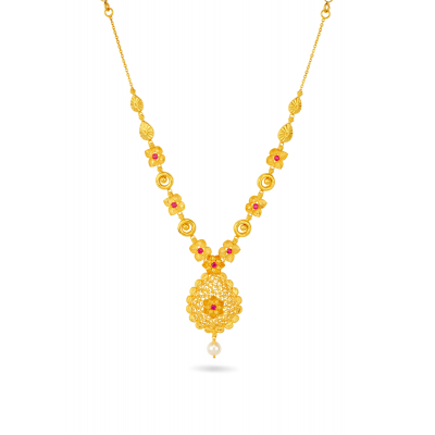 Intricate Casting Design Necklace