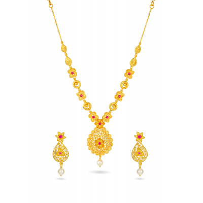 Intricate Casting Design Necklace