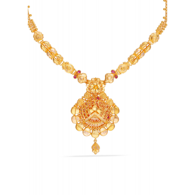 Coimbatore Gloss Finish Pendant Necklace