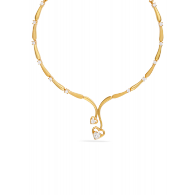 Baguette Cluster Fusion Necklace Set