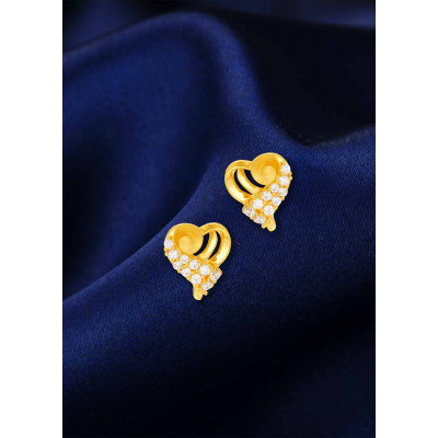 Heartfelt Elegance Stone Studs
