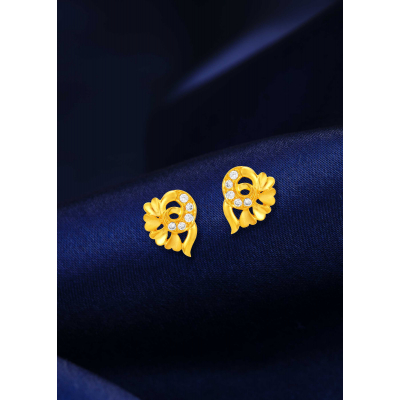 Classic Heart Stone Studs