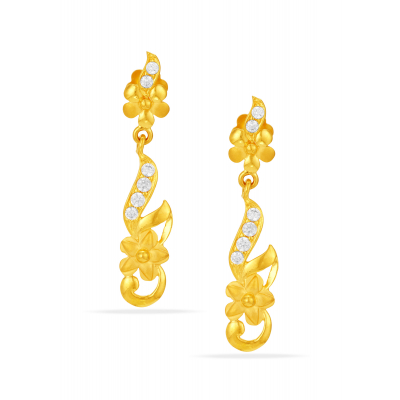 Floral Fantasy Gemstone Earrings