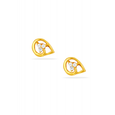 Sparkling Baby Zircon Studs