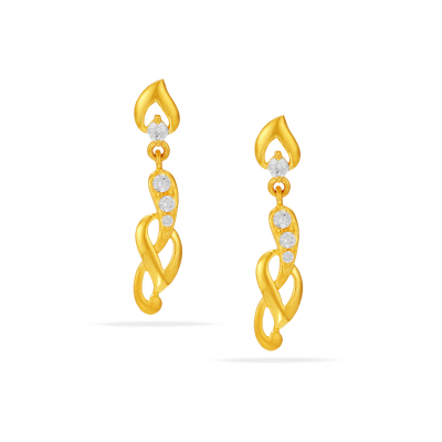 Elegant Stone Drop Earrings