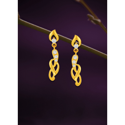Elegant Stone Drop Earrings
