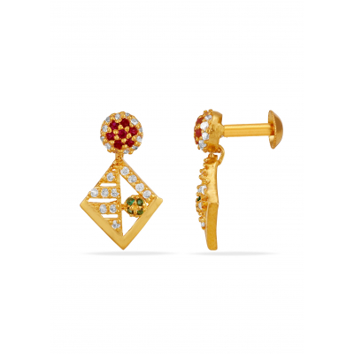 Zircon Drop of Grace Hanging Earring