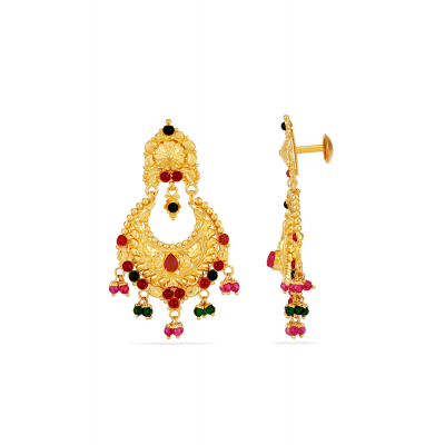 Temple Glow Udipi Chandballi Earrings