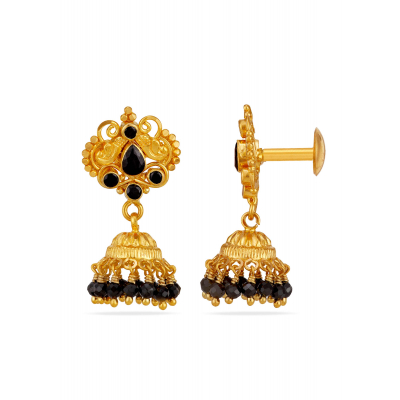 Blackbead Grace Filigree Jhumka