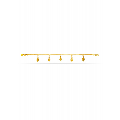 Playful Multi-Charm Lightweight Bracelet