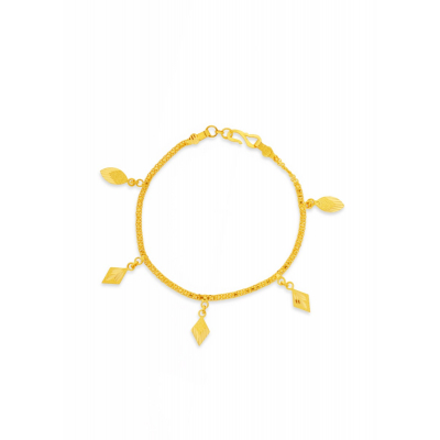 Playful Multi-Charm Lightweight Bracelet