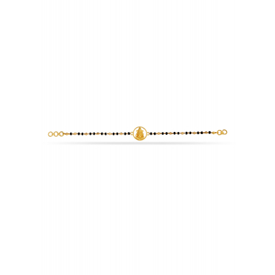 Ganesh Blessing Mangalsutra Bracelet