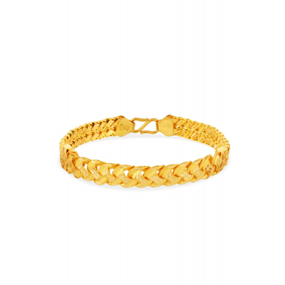 Nature's Beauty Leaf Stamped Hollow Chain Bracelet