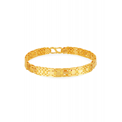 Bold Interlocking Multi-Link Gents Cartier Bracelet