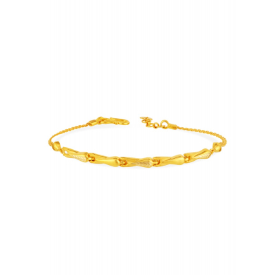 Nature's Touch Leaf-Stamped Bracelet