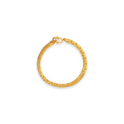 Feather Light Hollow Casting Baby Bracelet