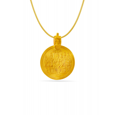 Divine Grace Laxmi & Ramar Pattabishek Hook Coin 