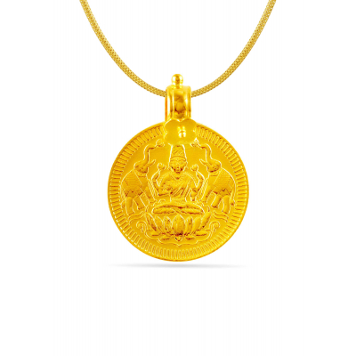 Lakshmi's Blessing Coin Pendant
