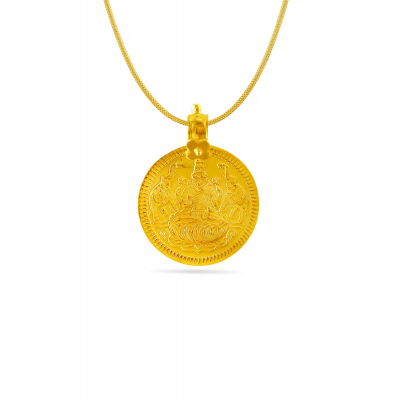 Lakshmi's Blessing Marriage Coin Pendant