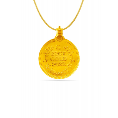 Lakshmi Marriage Coin Pendant