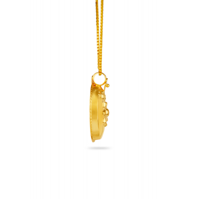 Handmade Floral Thali Pendant