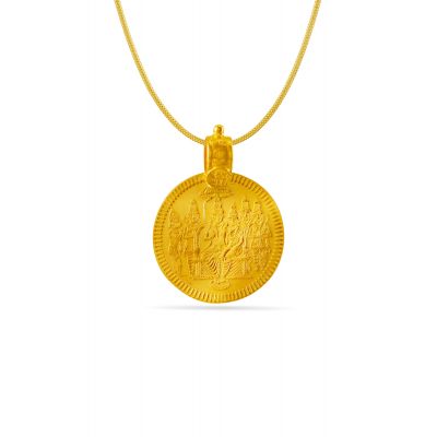 Sacred Tradition Laxmi & Ramar Pattabishek Hook Coin 