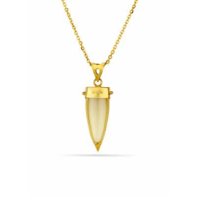 Oval Interlocking Chain with Nail Pendant Set