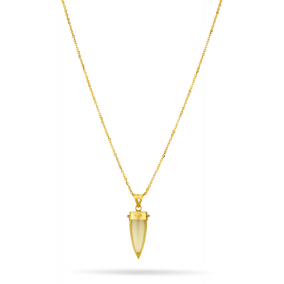 Oval Interlocking Chain with Nail Pendant Set